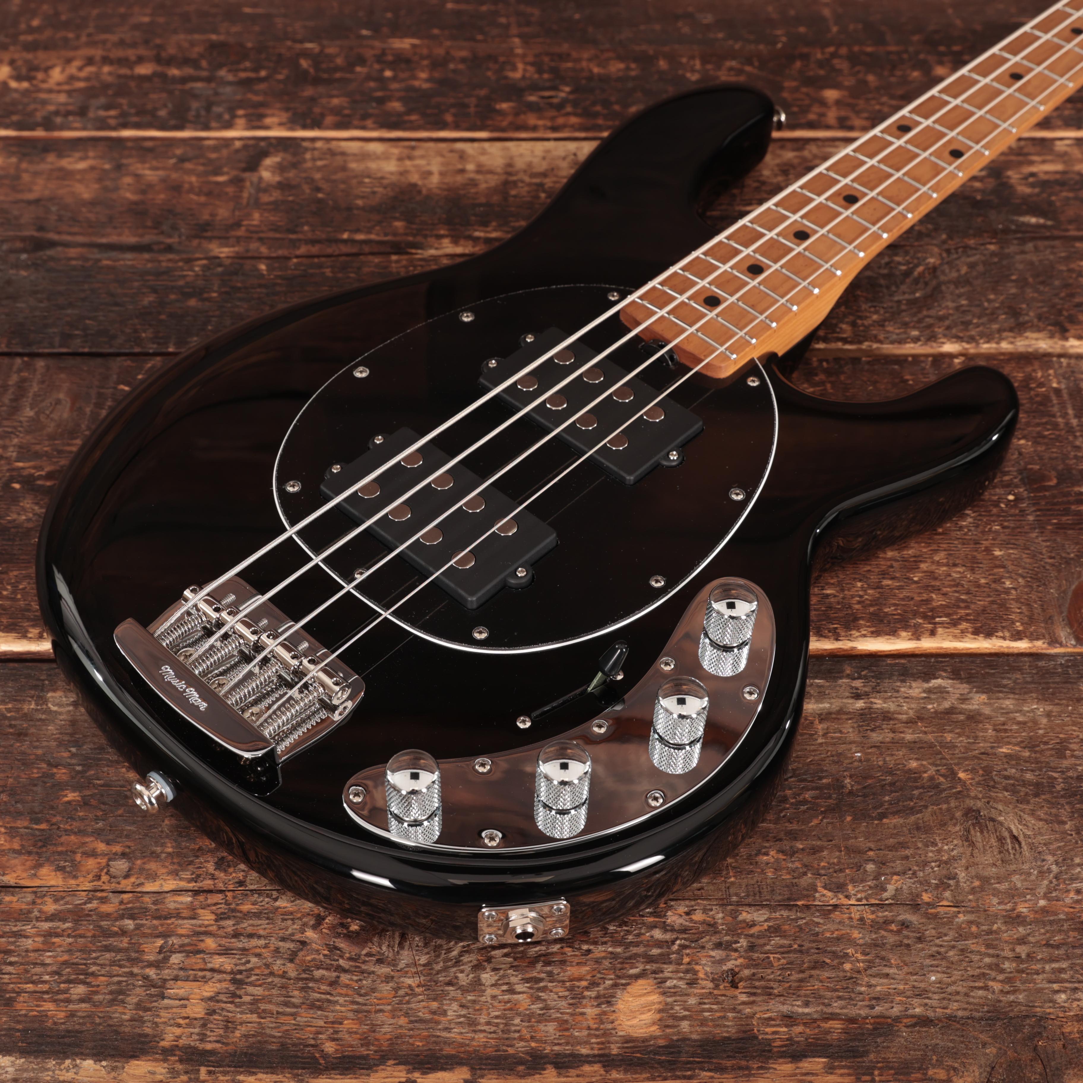 Music Man StingRay Special HH Bass Guitar in Black - Andertons